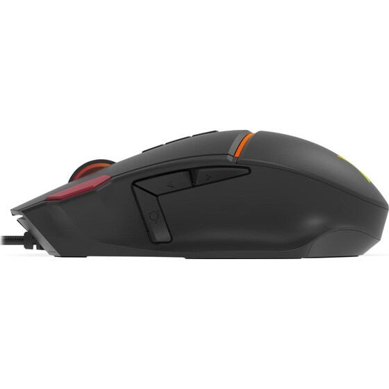 Krux Fuze Pro RGB Gaming Ενσύρματο Ποντίκι Μαύρο image 6
