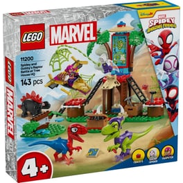 LEGO® Marvel Spidey and Gobby's Raptor Battle at Tree House HQ (11200)