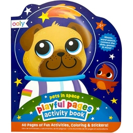 Βιβλίο Ζωγραφικής & Χειροτεχνίας Ooly Pets In Space
