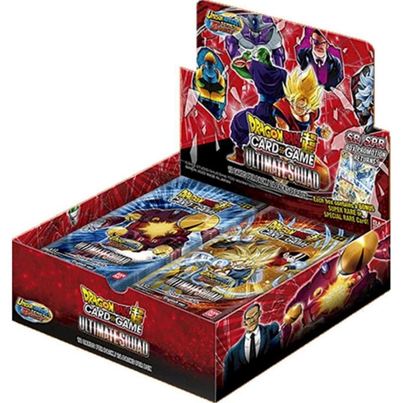 BANDAI Dragon Ball Super - Bt17 Ultimate Squad Booster Box (24 Packs) (Bandai)
