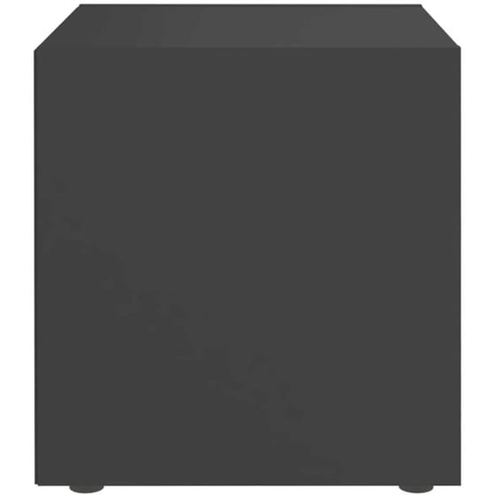 Έπιπλα Τηλεόρασης Vidaxl από Μοριοσανίδα 4 τμχ  37x35x37cm  - Γκρι image 4