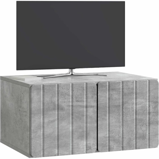 Επιτοίχιο Έπιπλο Τηλεόρασης VidaXL 59.5x41x30 cm - Γκρι image 2
