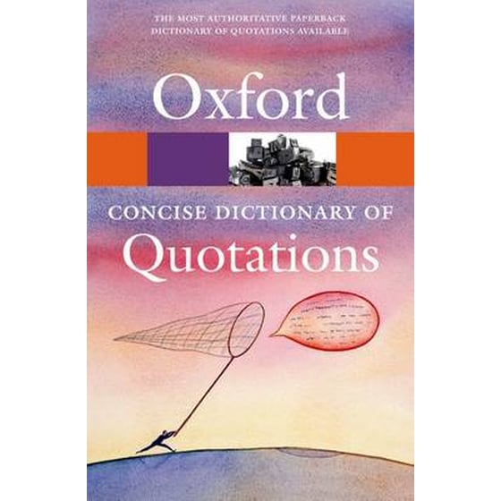 Concise Oxford Dictionary of Quotations image 0