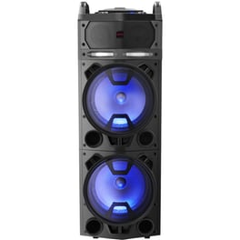 Party Speaker Aiwa KBTUS-900 Earthquake 100W Karaoke με Ασύρματα Μικρόφωνα - Μαύρο