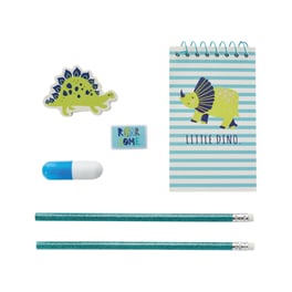 Κασετίνα Παραλληλόγραμμη Γεμάτη Coolbee Stationery Set Με Dinosaur