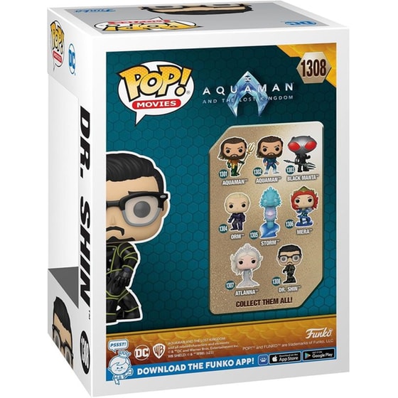 Funko Pop! Movies - Aquaman and the Lost Kingdom - Dr. Shin #1308 image 1