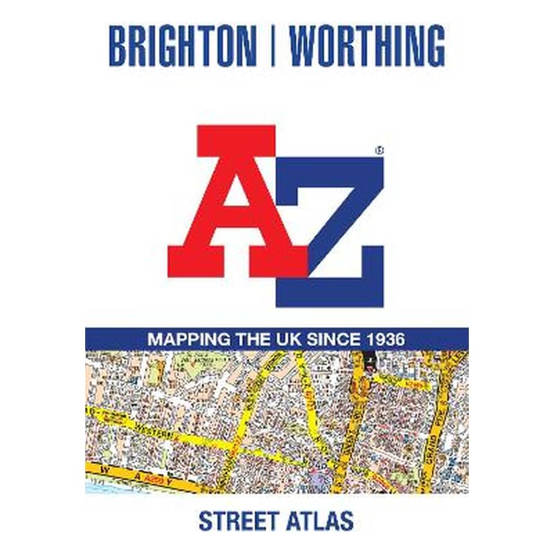 Brighton and Worthing A-Z Street Atlas