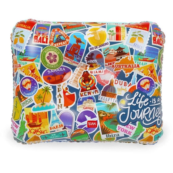 Μαξιλάρι&nbsp;Θαλάσσης Legami&nbsp;Travel&nbsp;Stickers image 0
