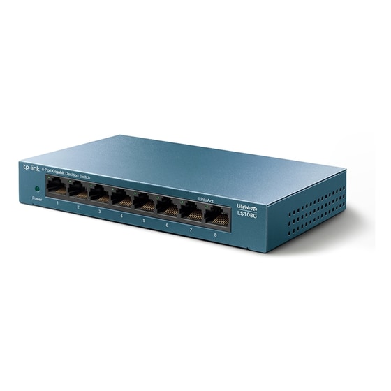 TP-Link LS108G Network Switch Unmanaged Gigabit Ethernet (1000 Mbps) image 1