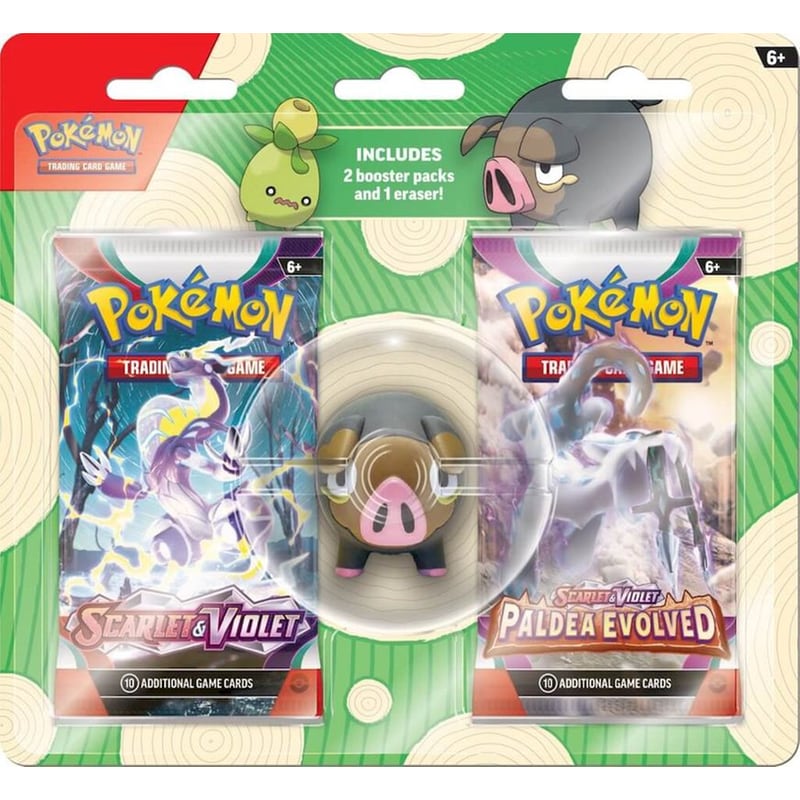 Pokémon TCG: Back To School Eraser Blister Lechonk (Pokemon USA)