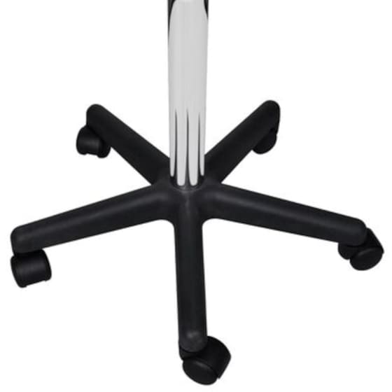 Σκαμπό Γραφείου Vidaxl από Τεχνητό Δέρμα 2 Τμχ - Καφέ image 3