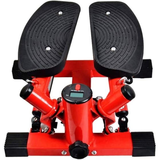 Mini Stepper Viking Twister 104134 Με Λάστιχα - Μαύρο/Κόκκινο image 3