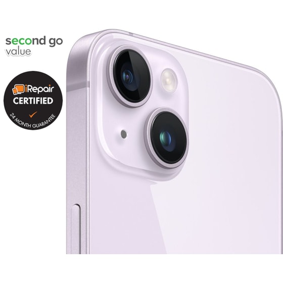 Μεταχειρισμένο Apple iPhone 14 256GB Purple second go value Certified by iRepair image 5
