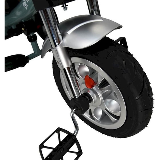 Παιδικό Τρίκυκλο Ποδήλατο Bebe Stars Chopper Ocean 6 σε 1 με Φωτάκι Νυκτός & Μουσική - Γκρι image 3