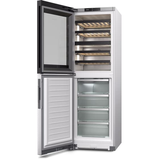 MIELE KWNS 4784DE για 229 Μπουκάλια Ασημί Συντηρητής Κρασιών image 1