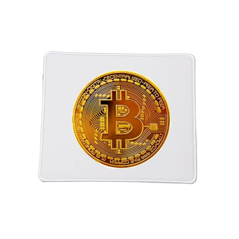 OEM Bitcoins No4 Mouse Pad Small 230 x 200 mm Με σχέδιο OEM
