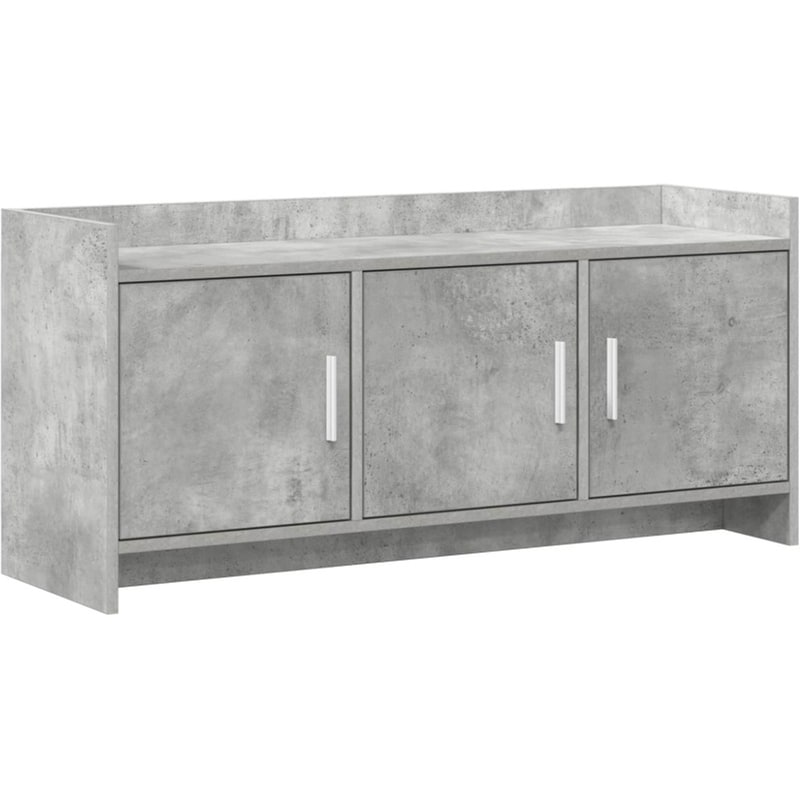 Έπιπλο Τηλεόρασης VidaXL 102 x 33 x 47 cm - Γκρι Σκυροδέματος
