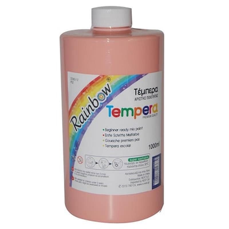 WUXI PHOENIX ARTIST MATERIALS IMP & EXP CO., LTD Rainbow Τέμπερα Ροζ 1000ml