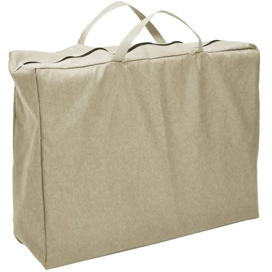 Παρκοκρέβατο VidaXL με Στρώμα Μπεζ Γκρι image 6