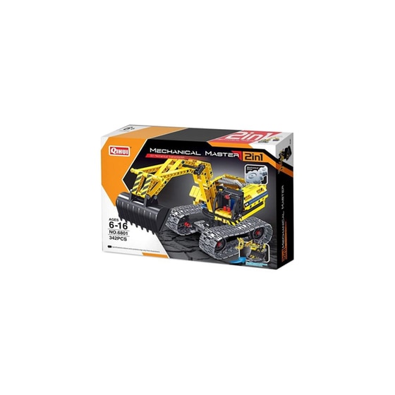 Mechanical Master 2 In 1 - Excavator And Robot (q6801) image 5