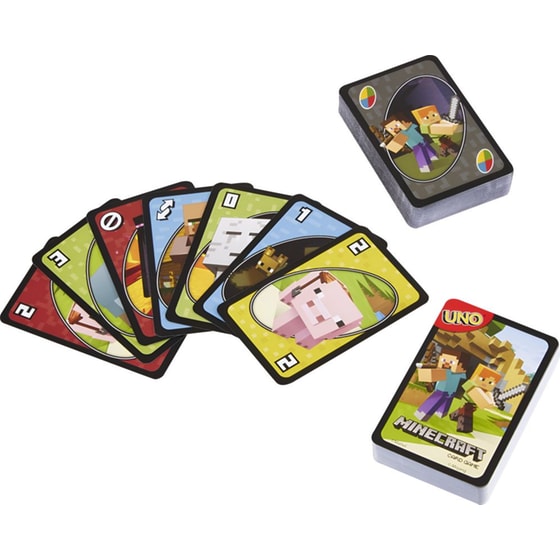 UNO Minecraft Επιτραπέζιο (Mattel) image 3
