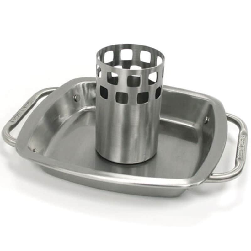 BROIL KING 69133 Ασημί Βάση Για Kοτόπουλο Με Σκεύος