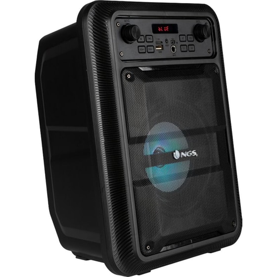 Ngs Roller Lingo Φορητό Ηχείο Karaoke Με Μικρόφωνο Ισχύος 20w Σε Μαύρο Χρώμα image 3