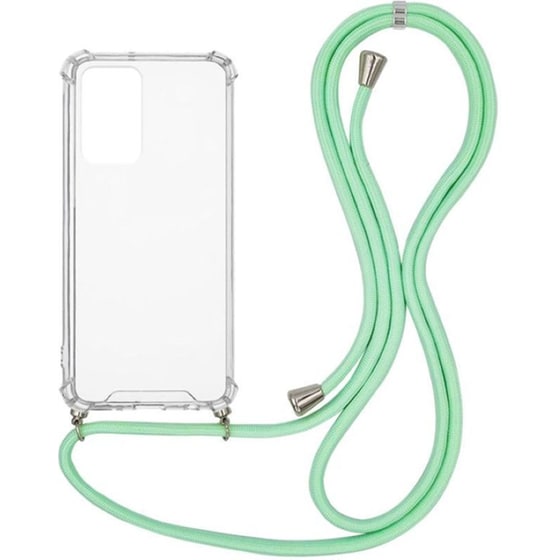 Θήκη Xiaomi Redmi Note 11S - Sonique Armor Clear Με Κορδόνι  - Βεραμάν image 0