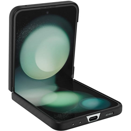 Θήκη Samsung Galaxy Z Flip5 - Spigen Air Skin Pro - Aramid Fiber - Black image 4