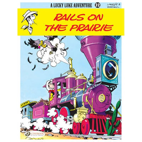 Lucky Luke 32 - Rails on the Prairie image 0