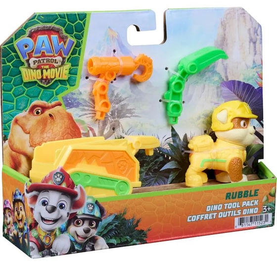 Όχημα με Συλλεκτική Φιγούρα Spin Master Paw Patrol: The Dino Tool Pack - Τυχαία Επιλογή image 1