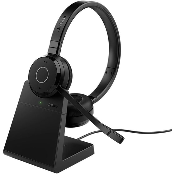 Ασύρματα Ακουστικά Κεφαλής Jabra Evolve 65 TE - Μαύρο image 2
