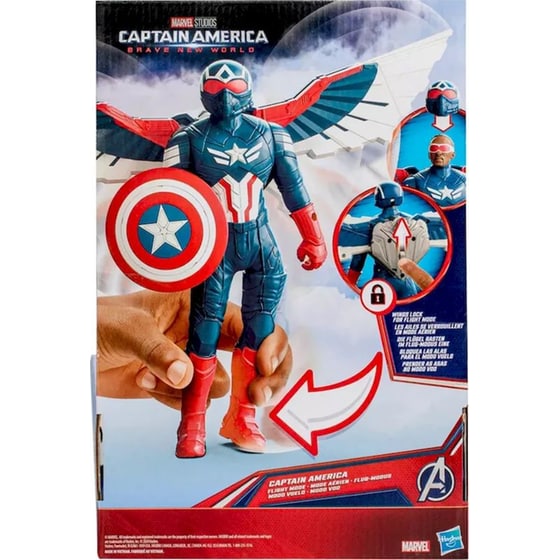 Hasbro Φιγούρα Marvel Captain America: Brave New World Captain America Flight Mode (F9298) image 1