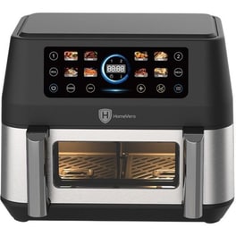 HOMEVERO HV-AF9CD με Αποσπώμενο Κάδο 2460 W 9 L Μαύρο/Ασημί Φριτέζα Αέρος