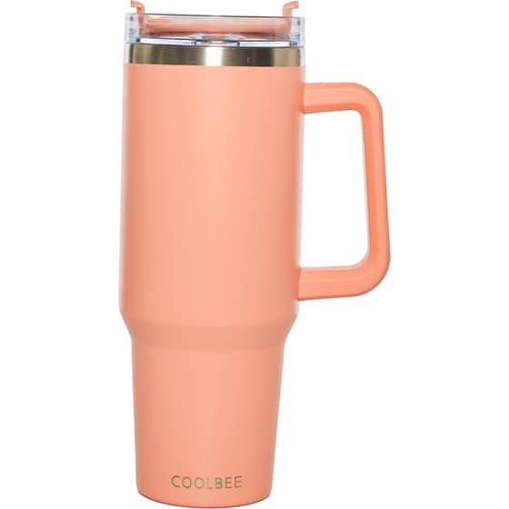 Θερμός Handled Tumbler Coolbee Πορτοκαλί 1200 ml image 2