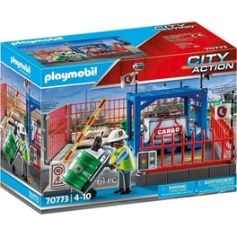 PLAYMOBIL® City Action Σταθμός Cargo (70773)