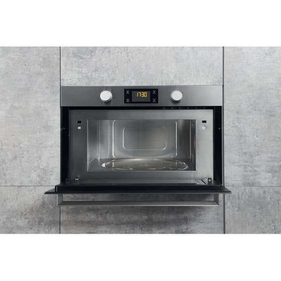 HOTPOINT MD 344 IX H Εντοιχισμένος Φούρνος Μικροκυμάτων με Grill 31 Lt - Inox image 4