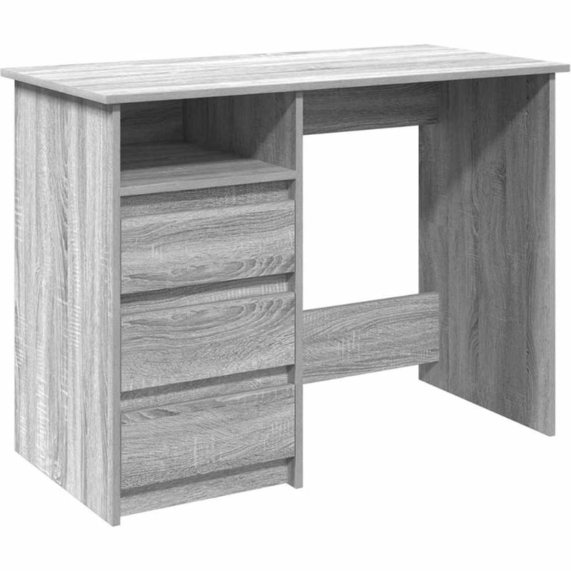 Γραφείο VidaXL από Επεξεργασμένο Ξύλο 102x50x75 cm - Γκρι Sonoma