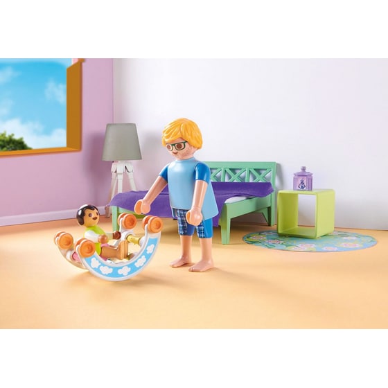 PLAYMOBIL® Μοντέρνο Υπνοδωμάτιο με Κούνια (71609) image 3