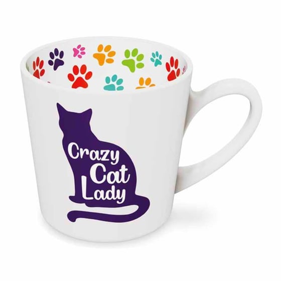 Κούπα Original Spin Κεραμική Crazy Cat Lady 400ml image 0