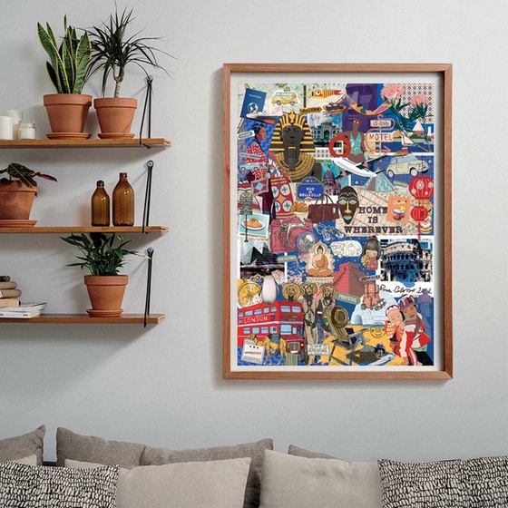 Παζλ Clementoni More is More Collection Travel & Cultures - Compact Box (1000 Κομμάτια) image 3