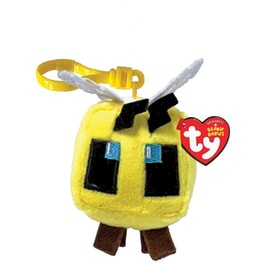 Χνουδωτό Μπρελόκ TY Beanie Babies Minecraft Bee