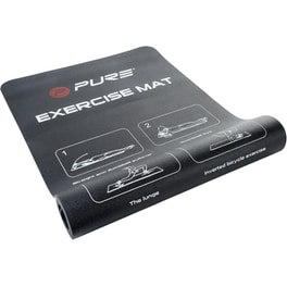 Στρώμα Γυμναστικής Pure2Improve από PVC 182x61x0.4 cm - Μαύρο