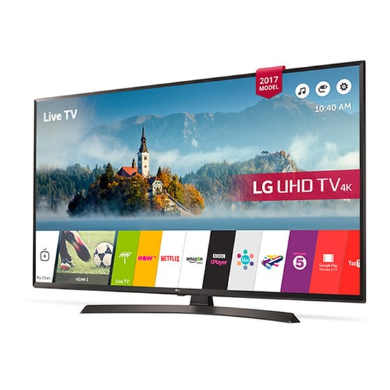 Τηλεόραση LG 55" 4K Smart TV 55UJ634V image 1