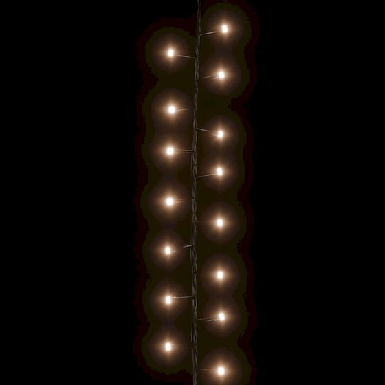 Λάμπακια Compact Vidaxl Με 400 LED Από PVC 13m - Θερμό Λευκό image 5
