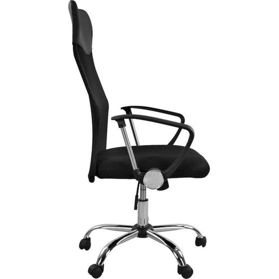 Καρέκλα Γραφείου ArteLibre Αγνώ από Δερματίνη - Μαύρη image 3