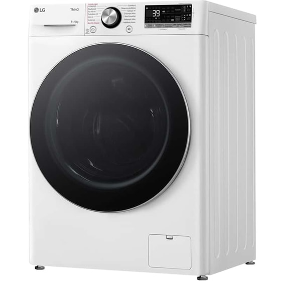 LG D4R7511TSWC 11kg/6kg 1.400 Στροφές Λευκό Πλυντήριο Στεγνωτήριο Ρούχων image 2