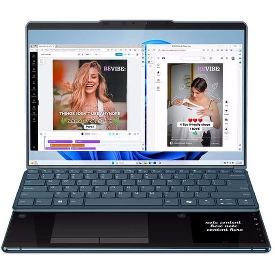 Lenovo Yoga Book 9 13IMU9 3.3" 2.8K OLED (Core Ultra 7-155U/16GB/1TB SSD/Win11Home) Laptop image 10