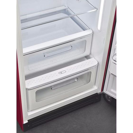 SMEG FAB28RDRB6 270 Lt Ruby Red Ψυγείο Μονόπορτο image 3
