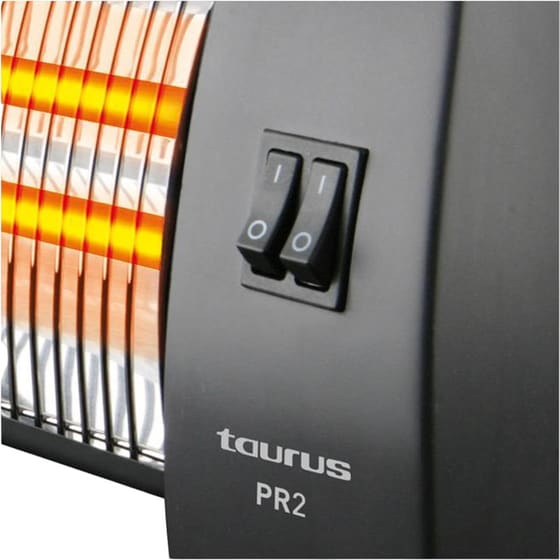 TAURUS PR 2 SLIM Σόμπα Χαλαζία 1200 W Μαύρο image 2